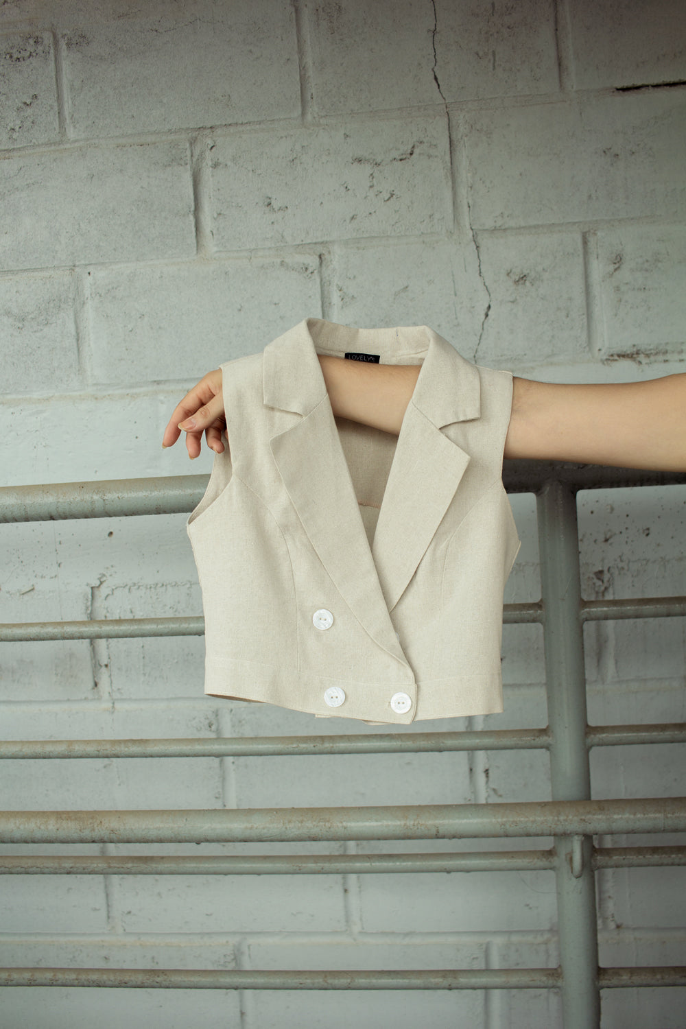 Colete Malibu em linho