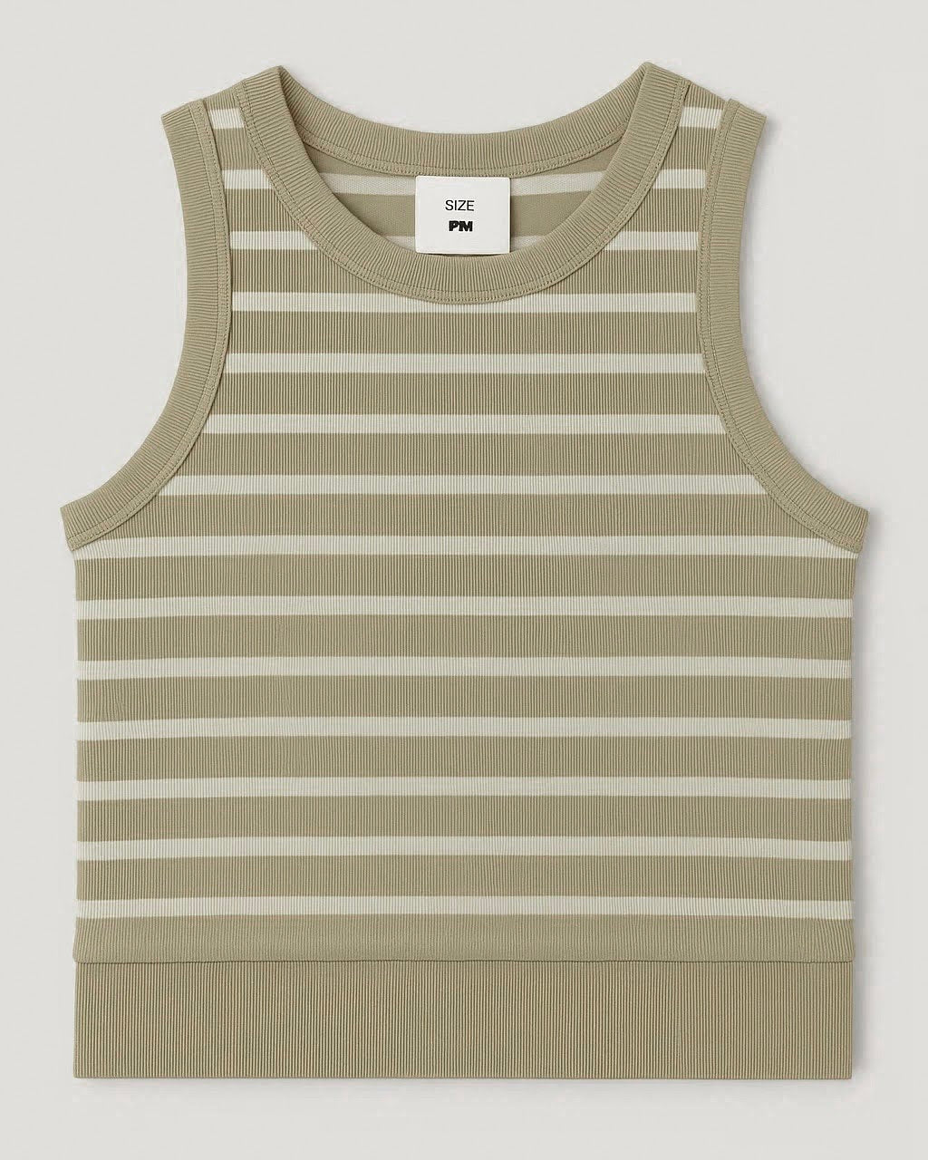 Blusa Semi Cropped Canelado