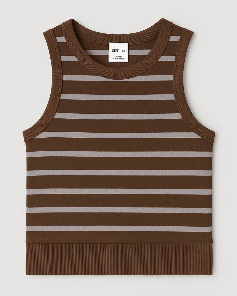 Blusa Semi Cropped Canelado